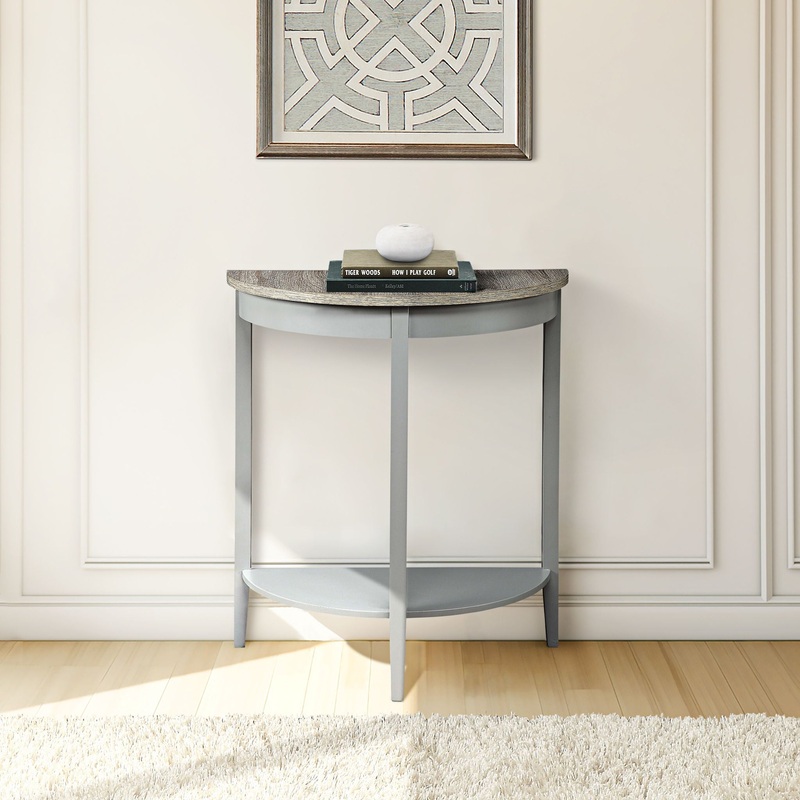 Justino – Console Table – Gray / Oak