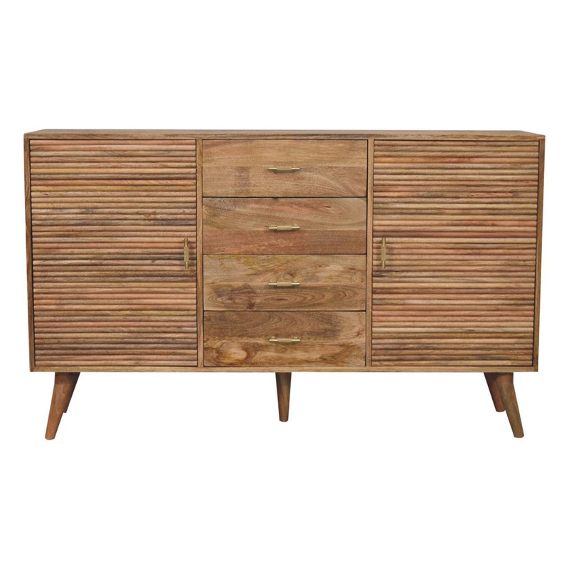 Soba – T Bar Large Nordic Chest – Oak