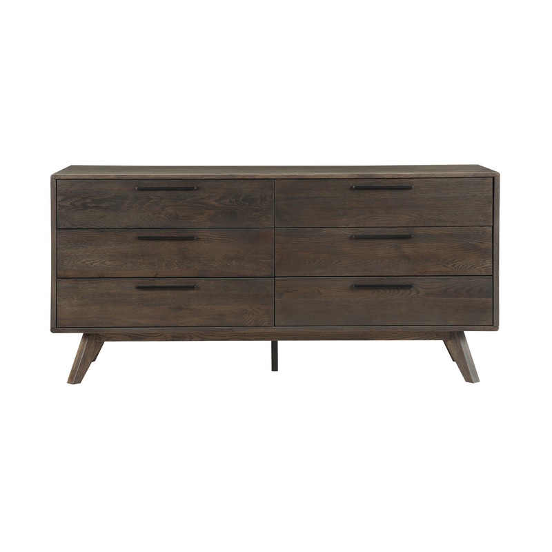 Astoria – Dresser For Bedroom With 6 Drawers – Oak