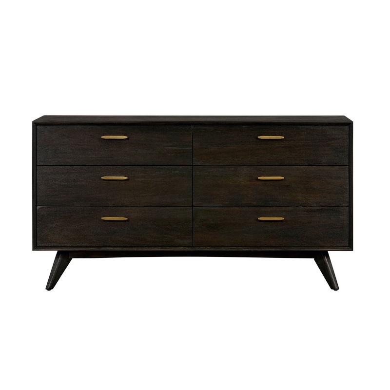 Baly – Acacia Mid-Century Dresser