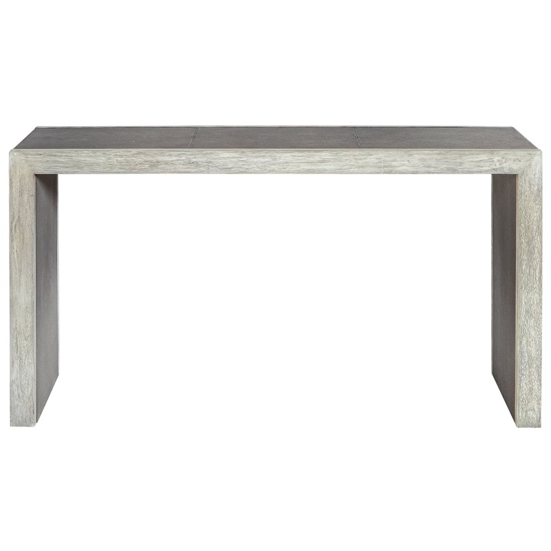 Aerina – Console Table – Aged Gray
