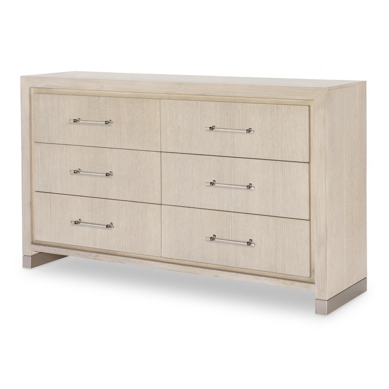 Bliss – 6 Drawer Dresser – Soft Cashmere