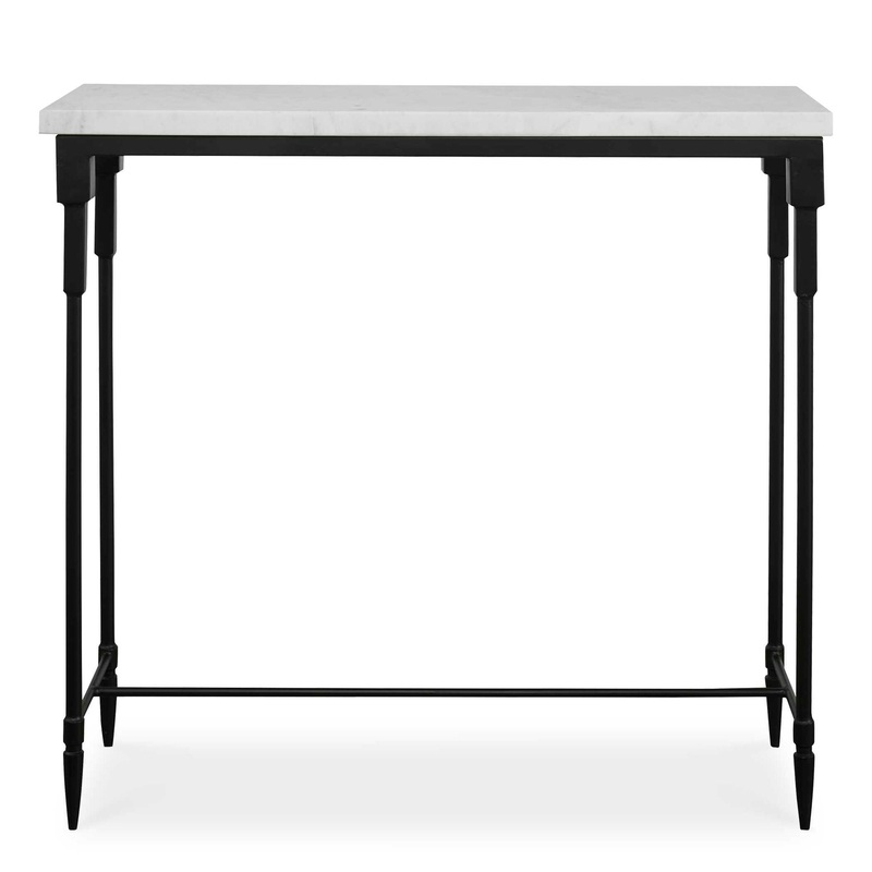 Bourges – Marble Console Table – White