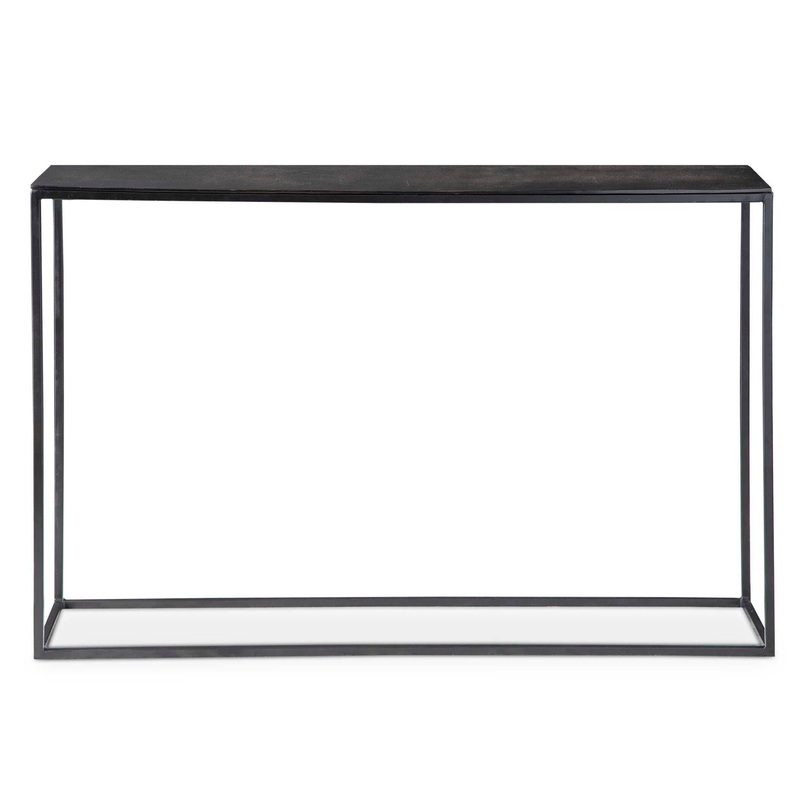 Coreene – Industrial Console Table – Black