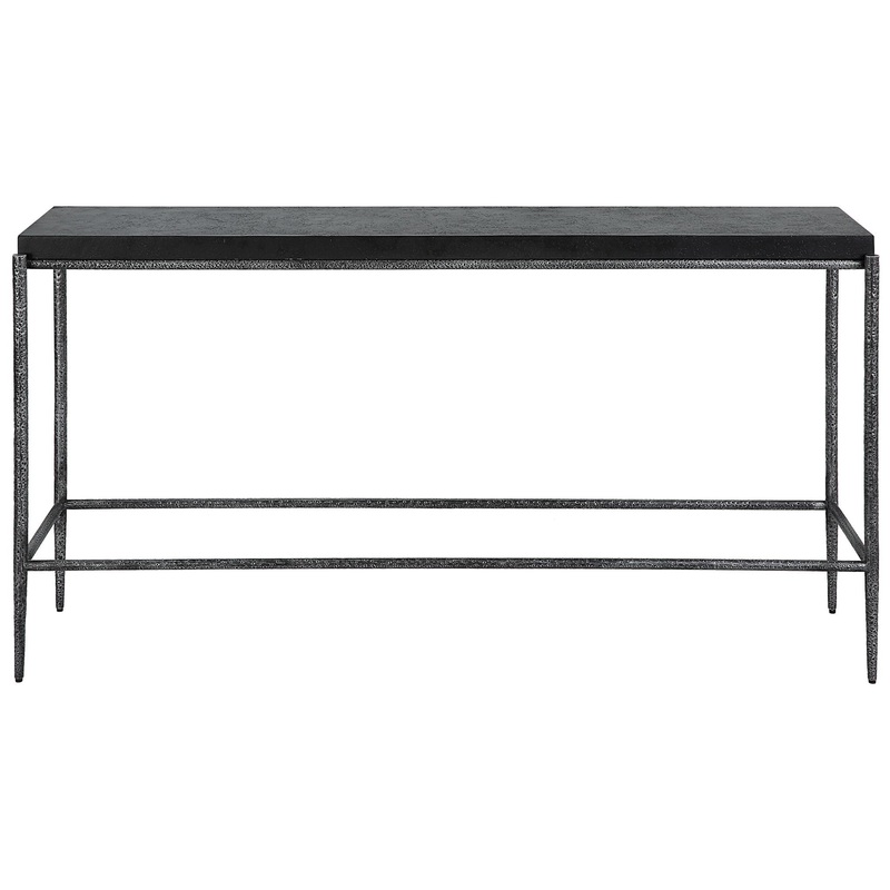 Crescendo – Concrete Console Table – Black