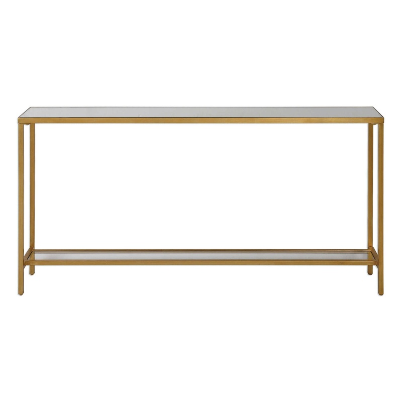 Hayley – Console Table – Gold