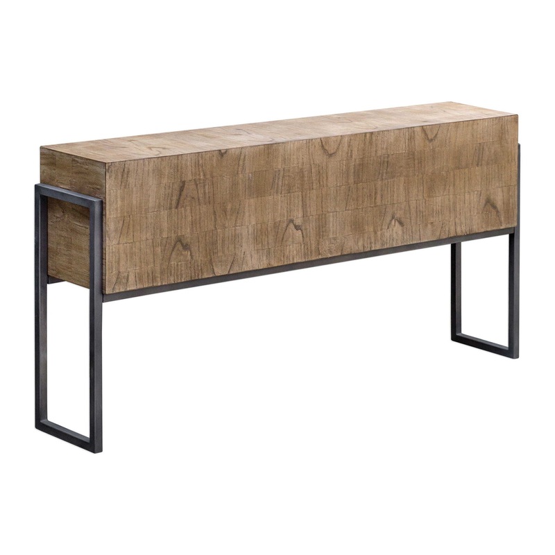 Nevis – Contemporary Console Table – Light Brown