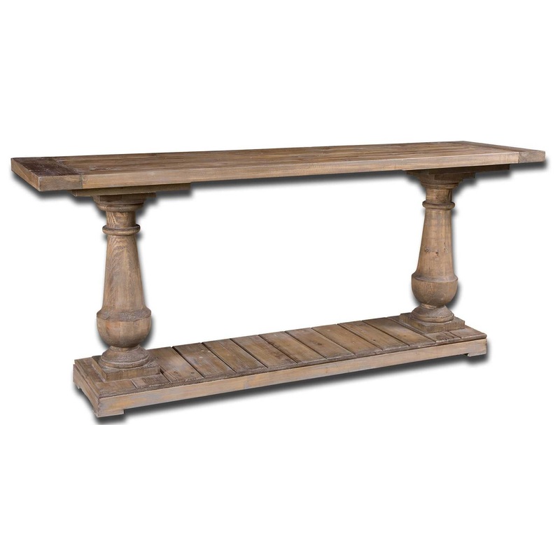 Stratford – Rustic Console – Light Brown