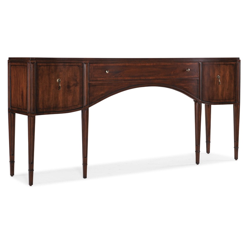 Charleston – Wood Console Table – Dark Brown