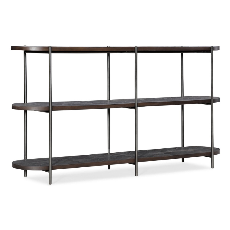 Commerce And Market – Console Table – Dark Brown
