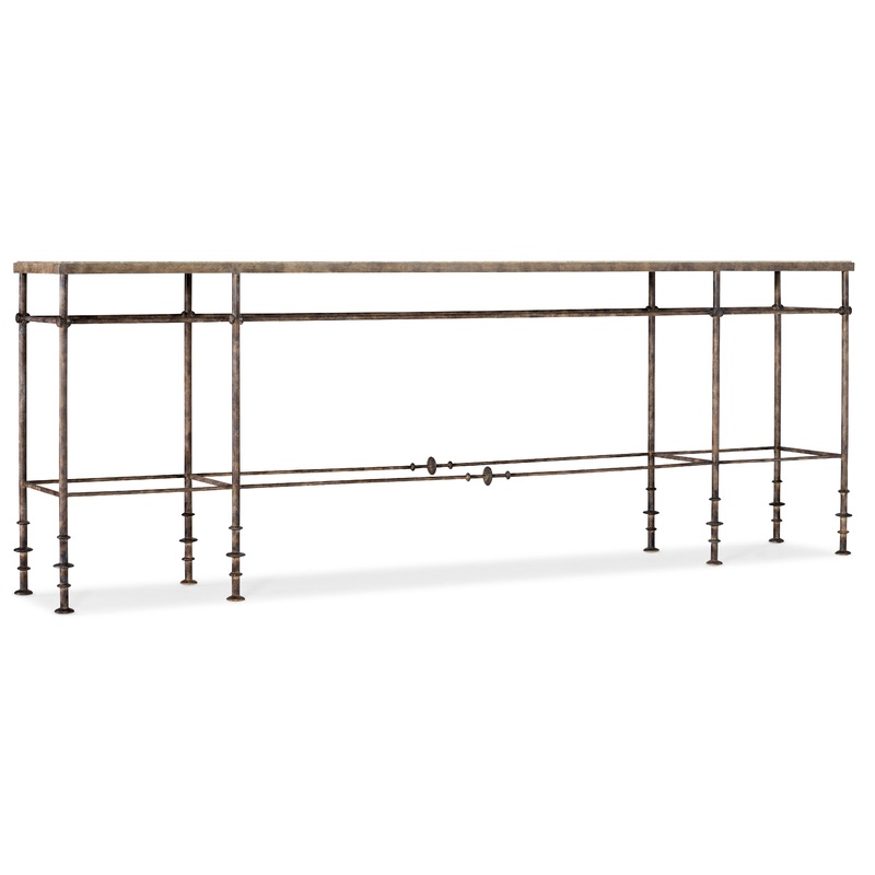 La Grange – St. James Metal And Stone Console