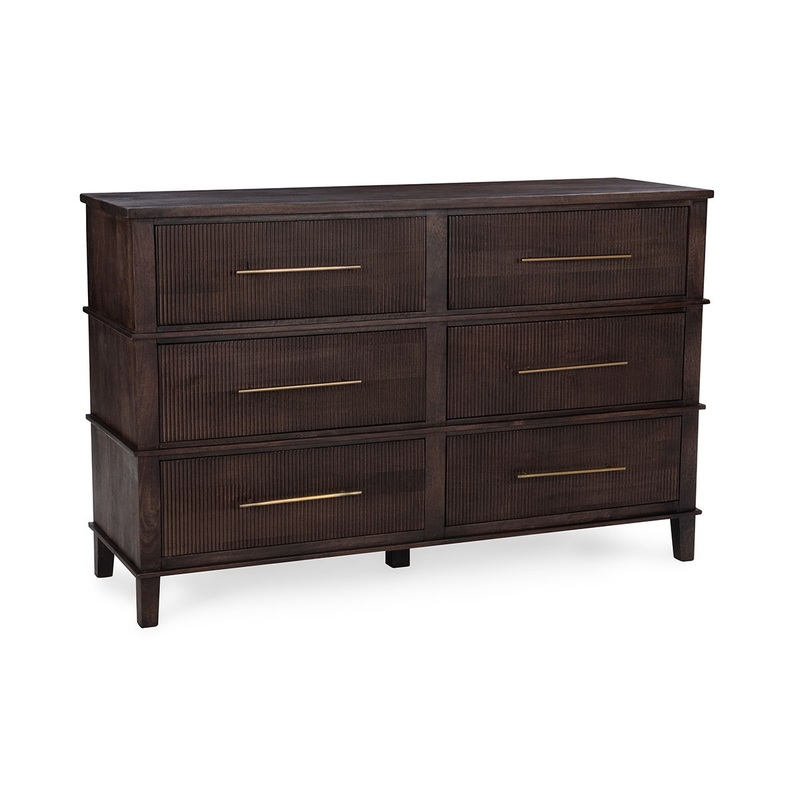 Westlake – 6 Drawers Dresser – Kona Brown
