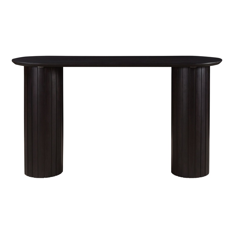 Povera – Acacia Wood Console Table – Black