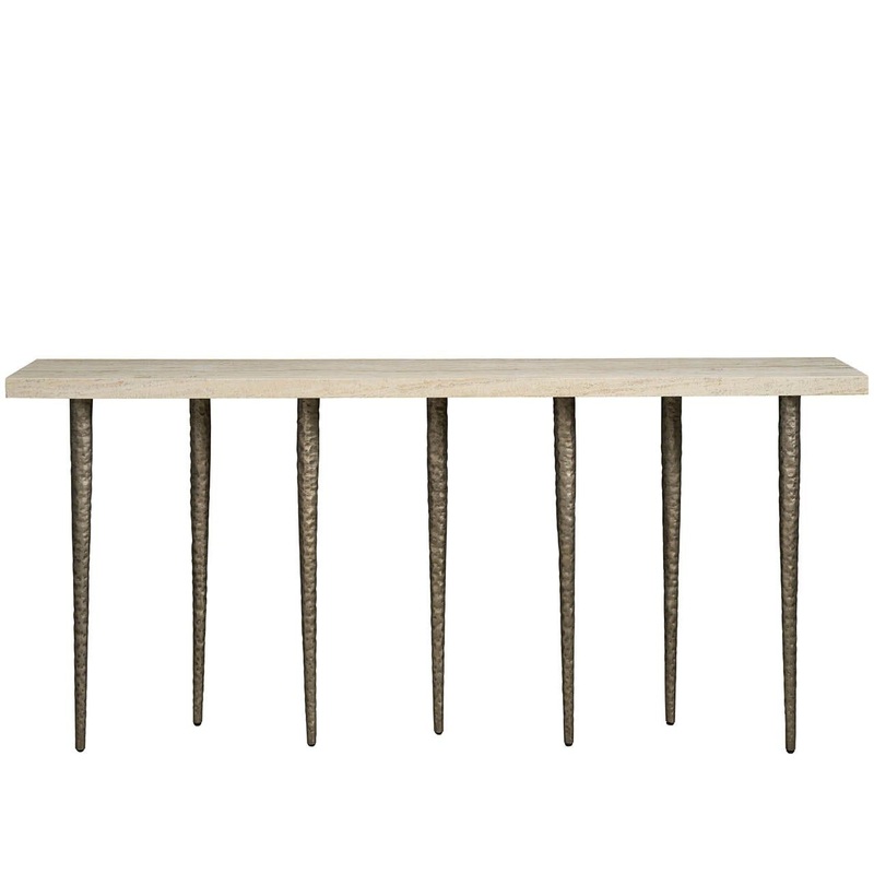 Avaline – Lowry Console – Bronze / Gray