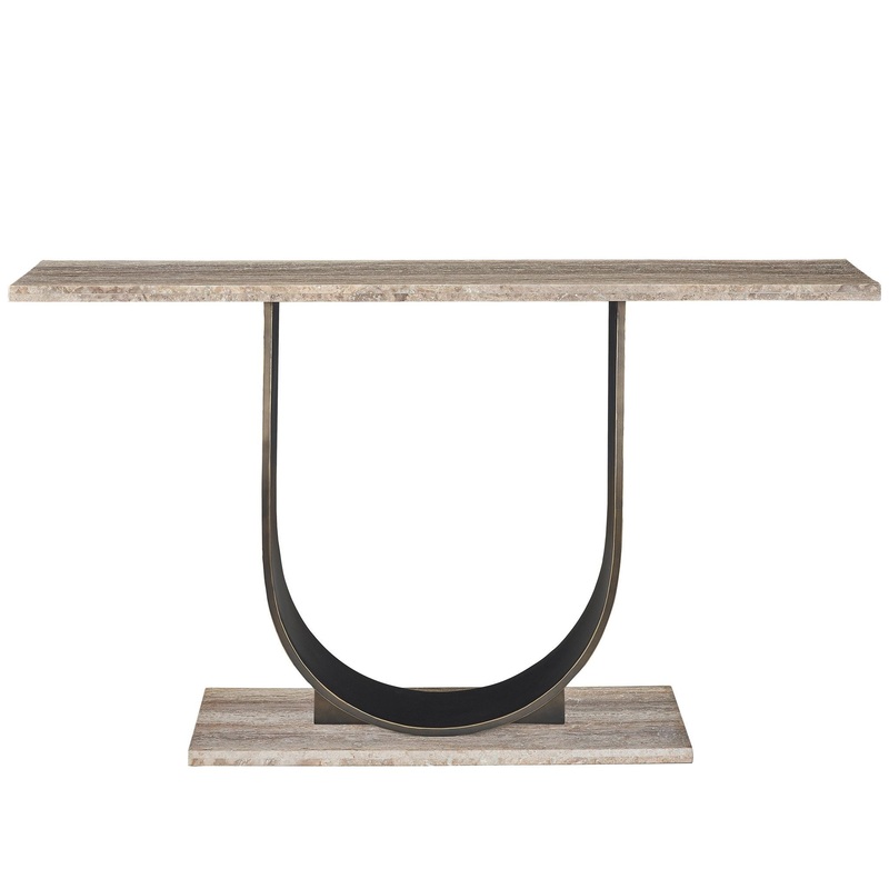 Curated – Equilibrium Console – Light Brown