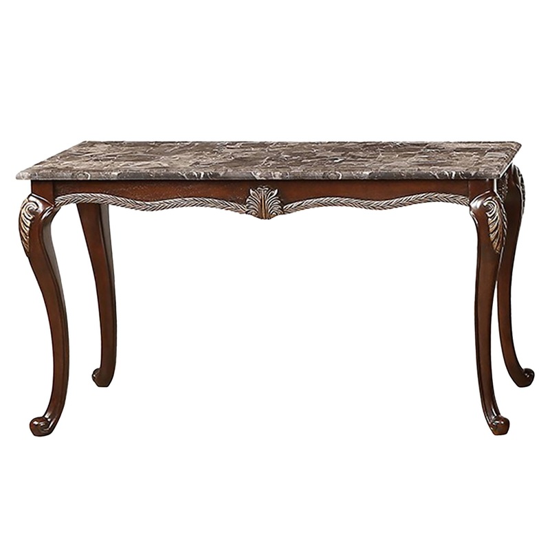Palazzo Marina – Marble Console Table – Dark Brown