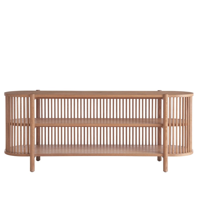 Weekender Coastal Living Home – Console – Light Brown