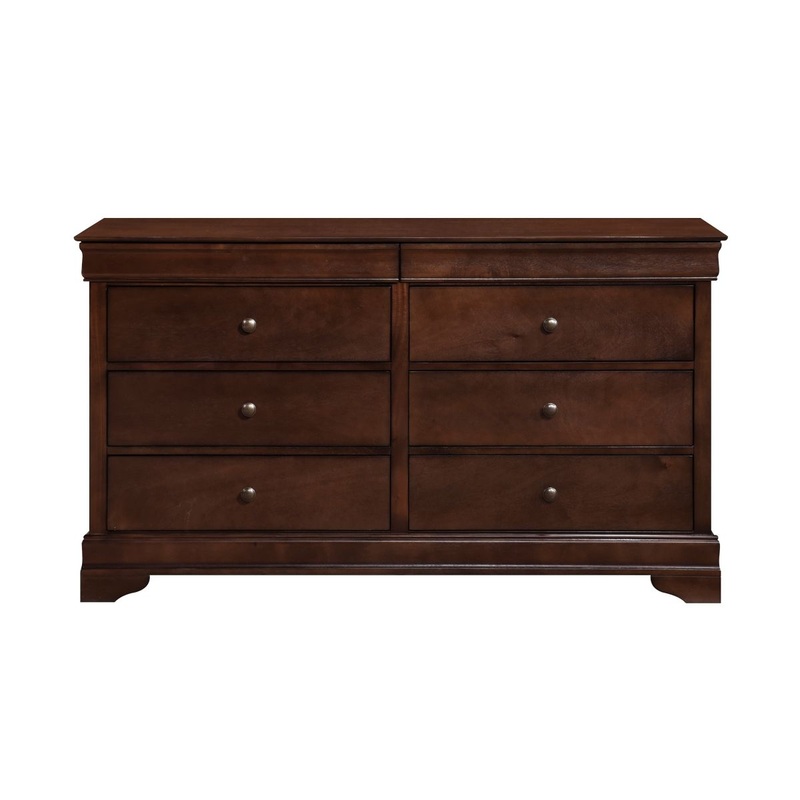 Abbeville – Dresser With Two Hidden Drawers – Cherry