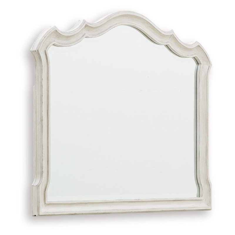 Arlendyne – Antique White – Bedroom Mirror