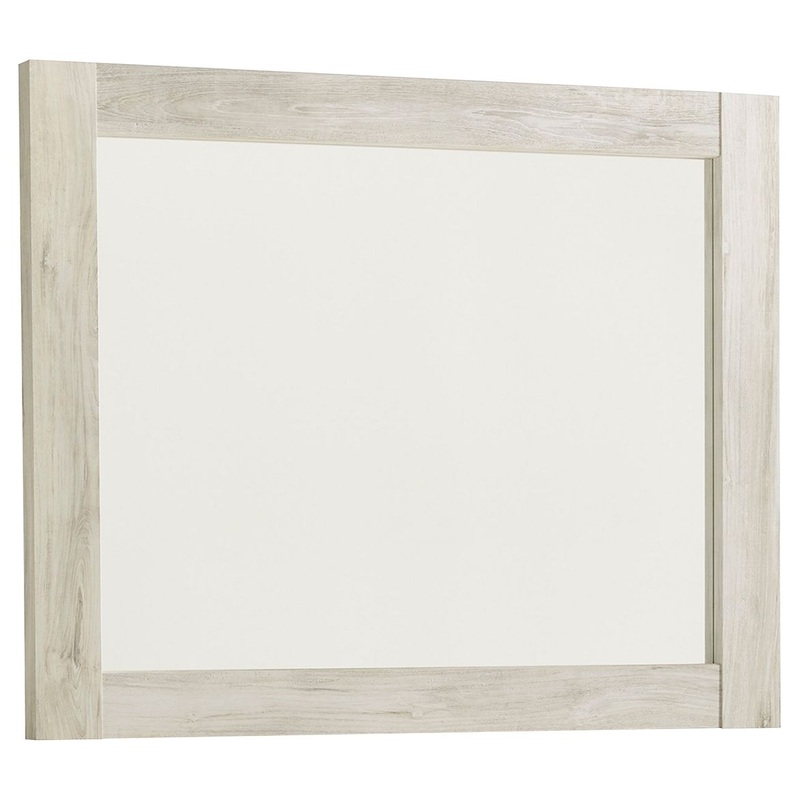 Bellaby – Whitewash – Bedroom Mirror – Wooden Frame