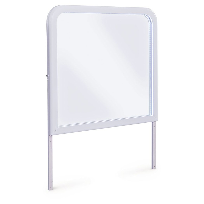 Jarlee – White – Bedroom Mirror