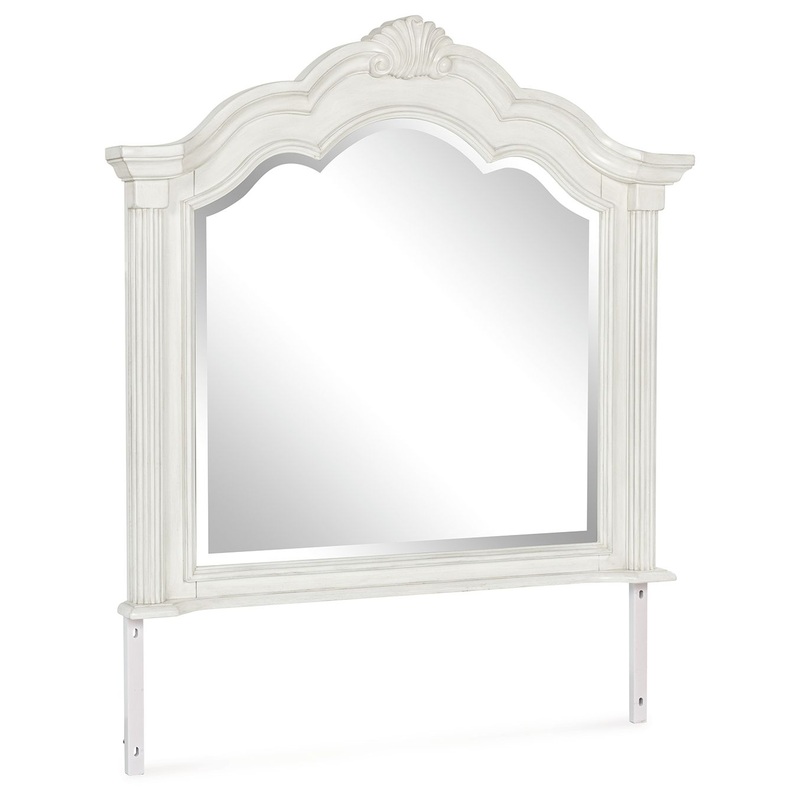 Montelaine – Antique White – Bedroom Mirror