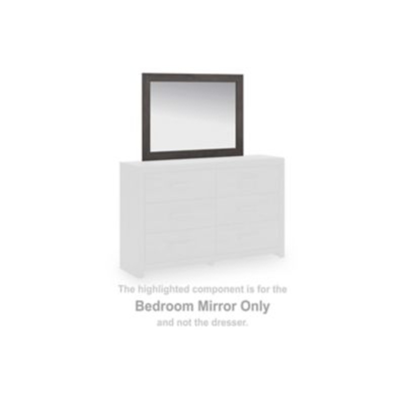 Prendonea – Charcoal – Bedroom Mirror