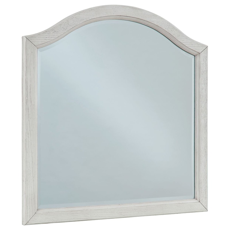 Robbinsdale – Antique White – Bedroom Mirror – Youth