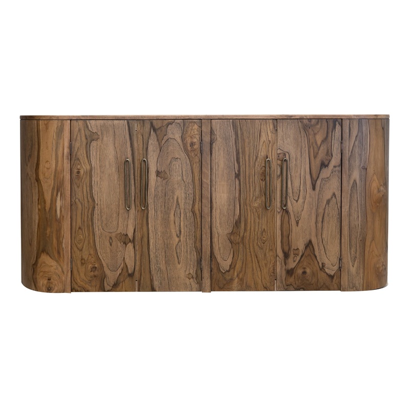 Balam – 4 Doors Console – Almond And Barrel Brown