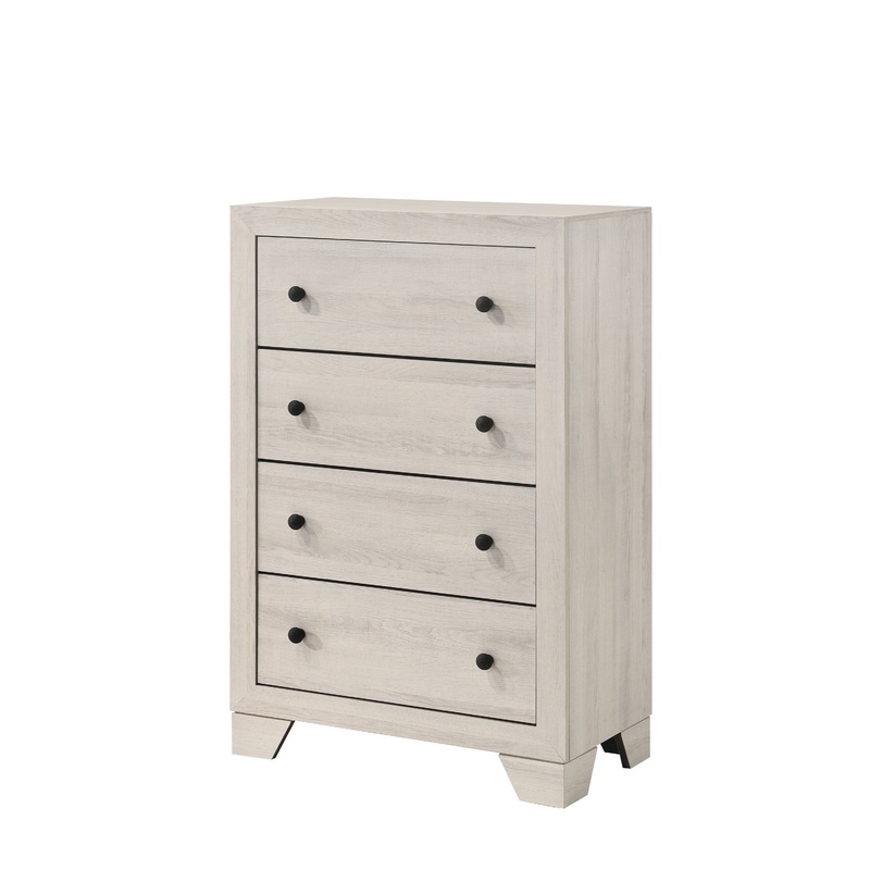 ATTICUS CHEST WHITE