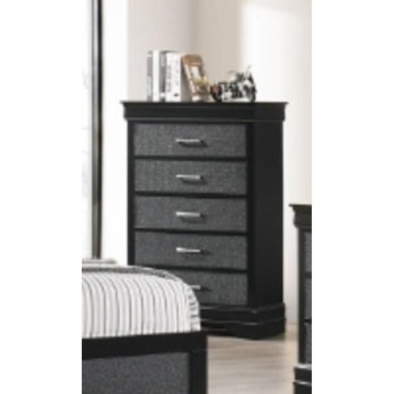 Crown Mark Amalia Chest in Black
