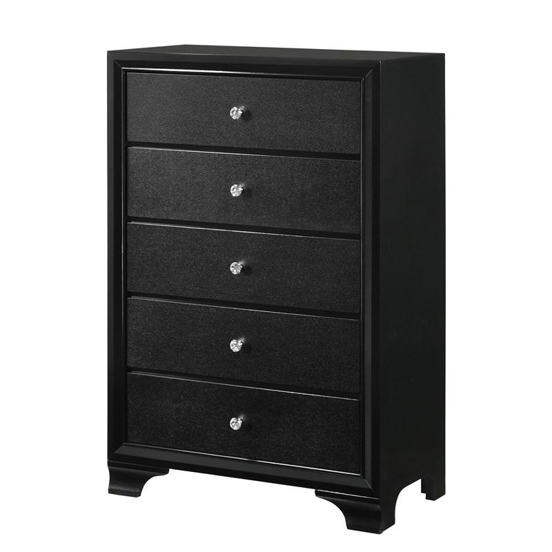 Crown Mark Micah Chest in Black