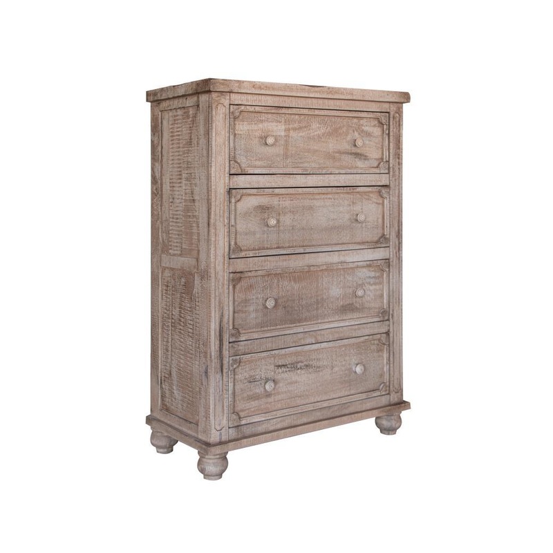 Aruba Natural 4 Drawer Chest