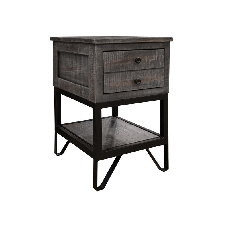 Moro Chairside Table w/1 Drawer