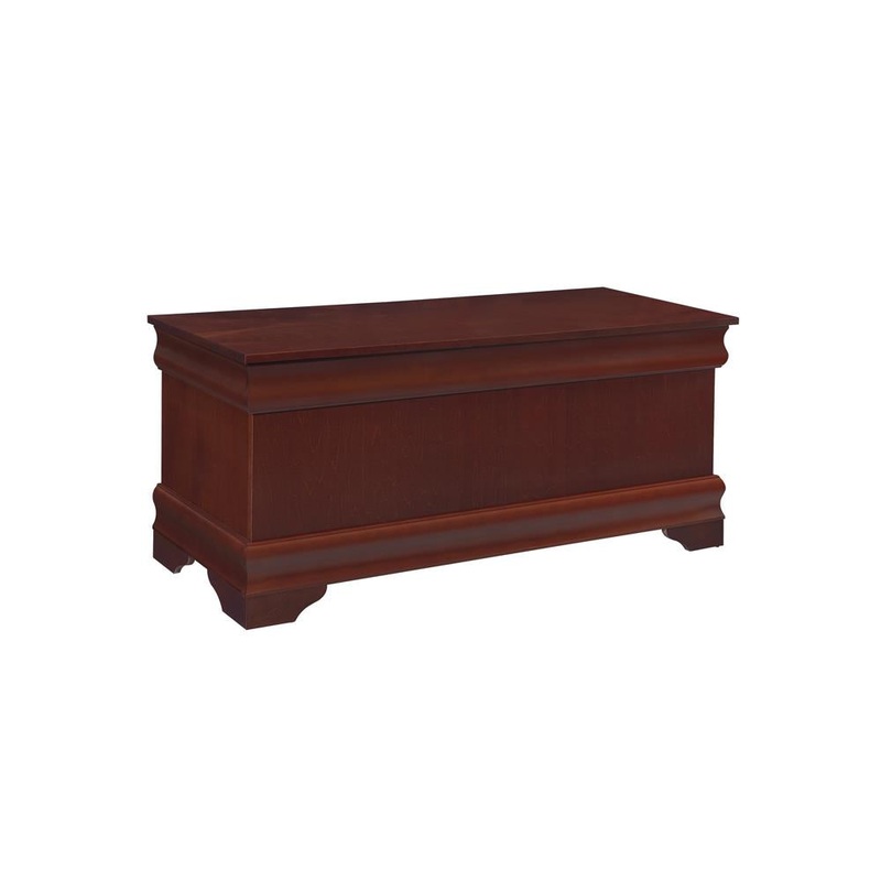 Pablo Rectangular Cedar Chest Warm Brown