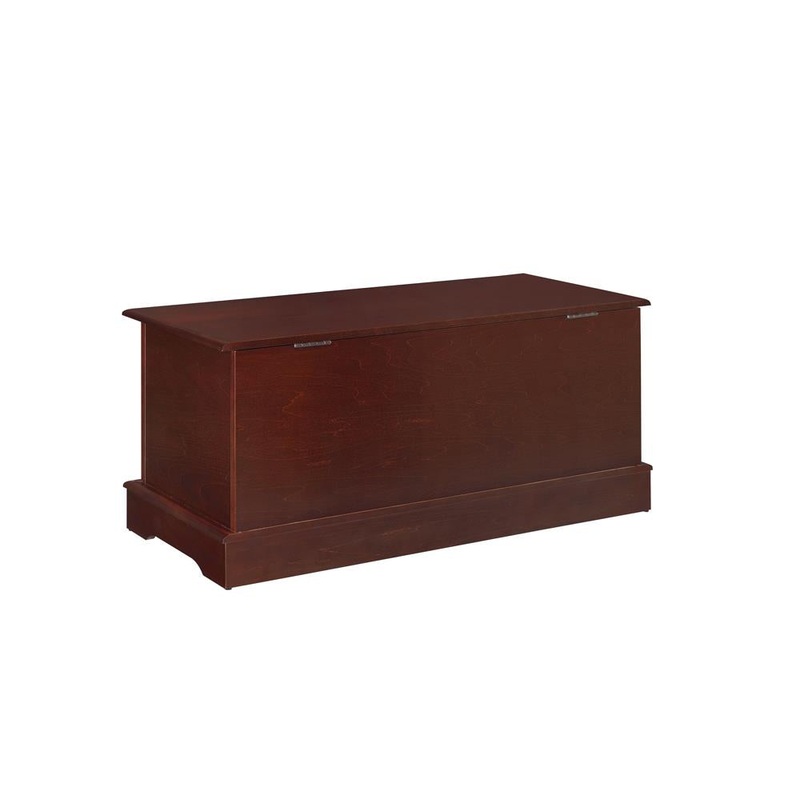 Paula Rectangular Cedar Chest Warm Brown