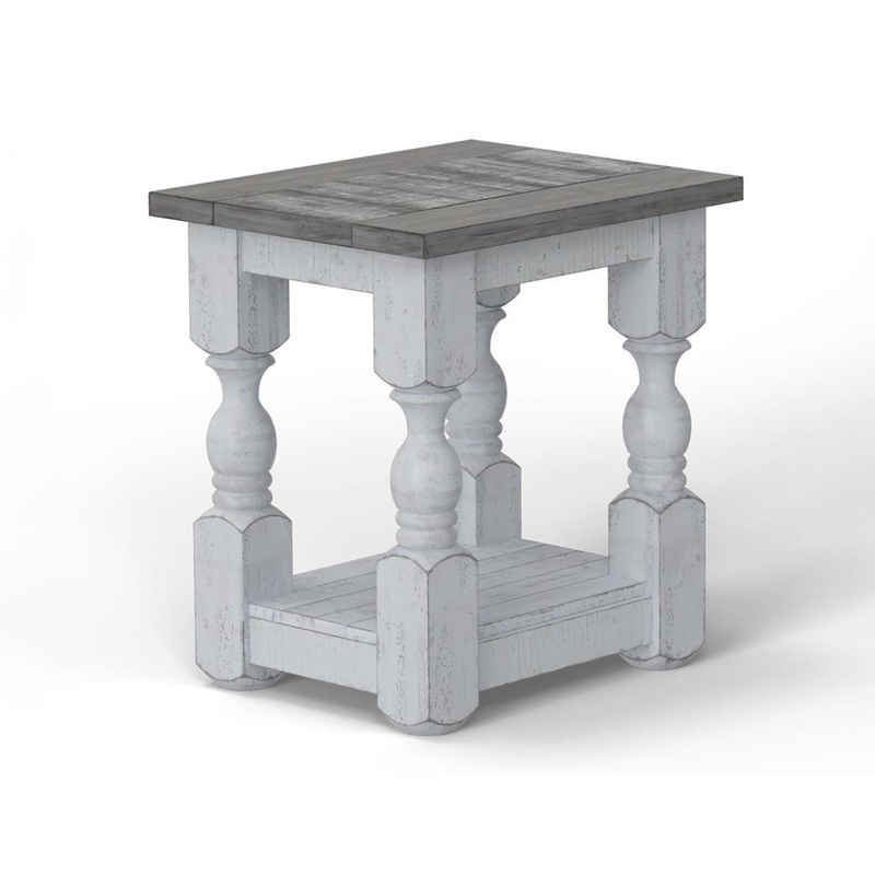 Stone Chairside Table