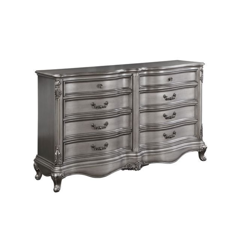 Ausonia – Dresser – Antique Platinum – Finish