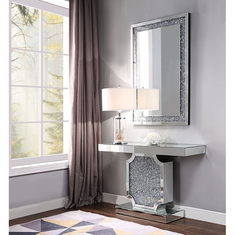 Noralie – Accent Table – Mirrored