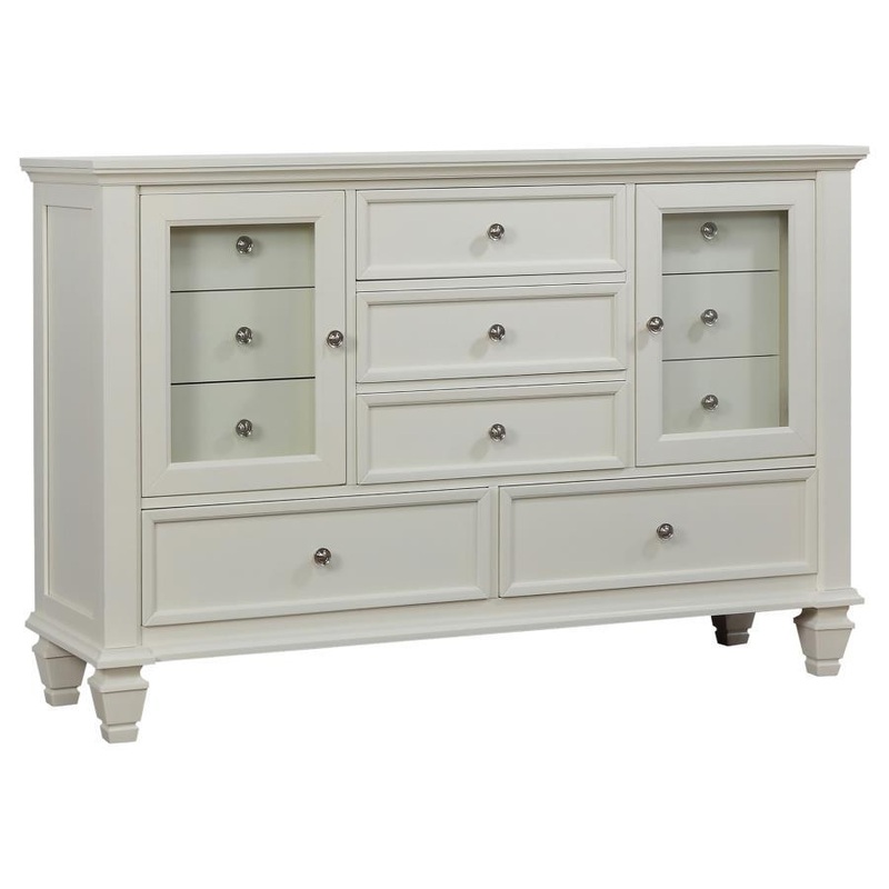Sandy Beach – 11-drawer Rectangular Dresser