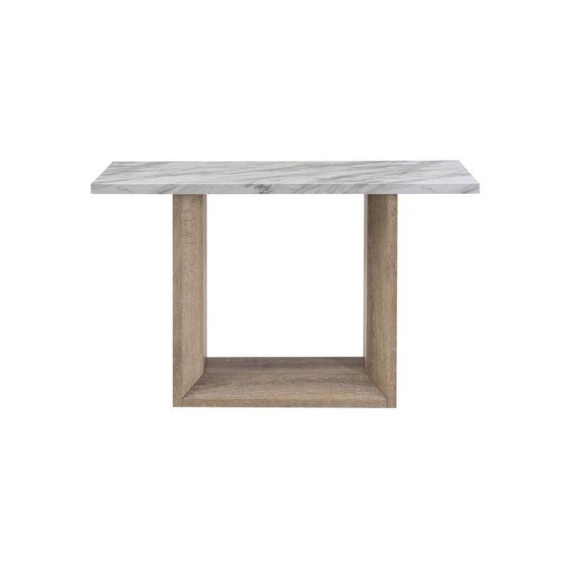 T02 – Console Table – Natural / White