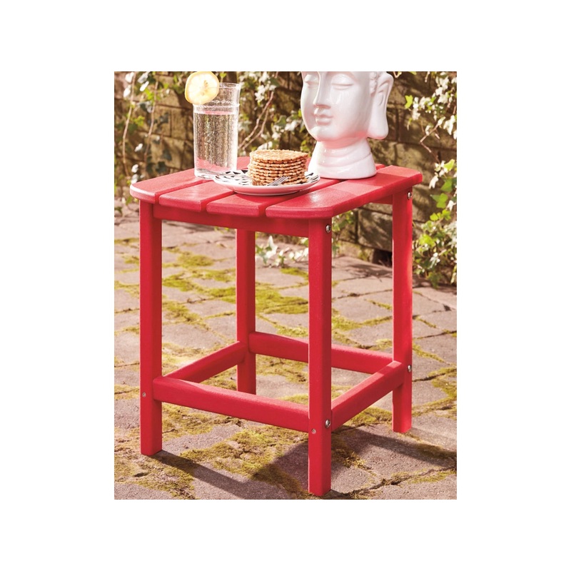 Ashley Express – Sundown Treasure Outdoor End Table Red