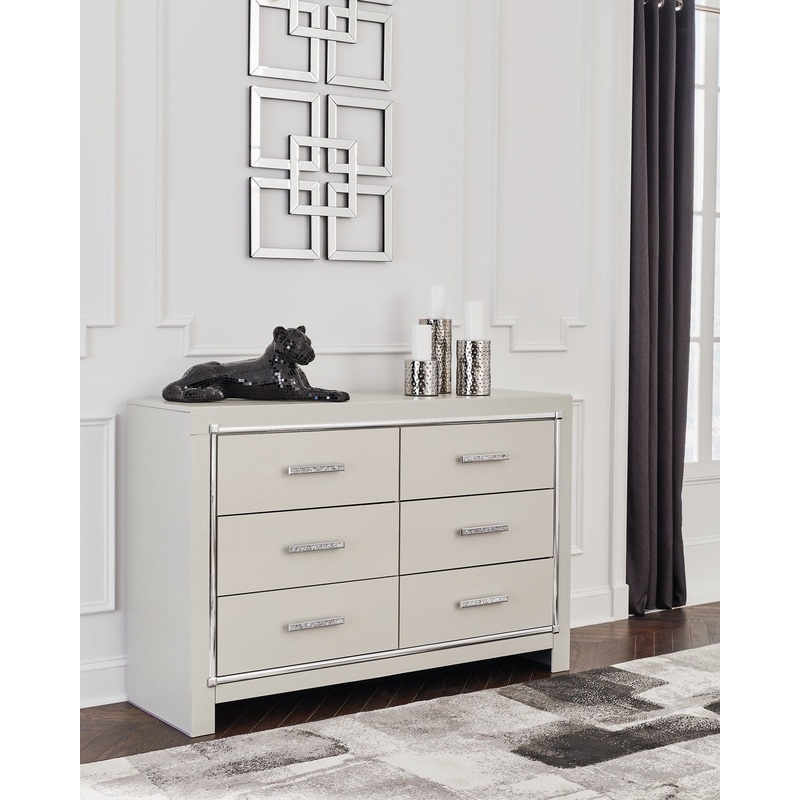 Zyniden Six Drawer Dresser